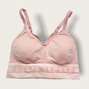 Under Armour Seamless Longline Sports Bra Size M